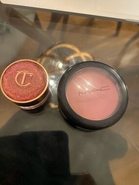 MAC Cosmetics Pink Powder Blush - Dame 
Charlotte Tilbury pillow talk diamonds